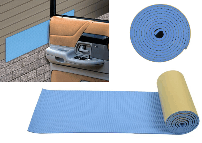Tüschutz für Garage, zuschneidbar Tüschutz für Garage, zuschneidbar